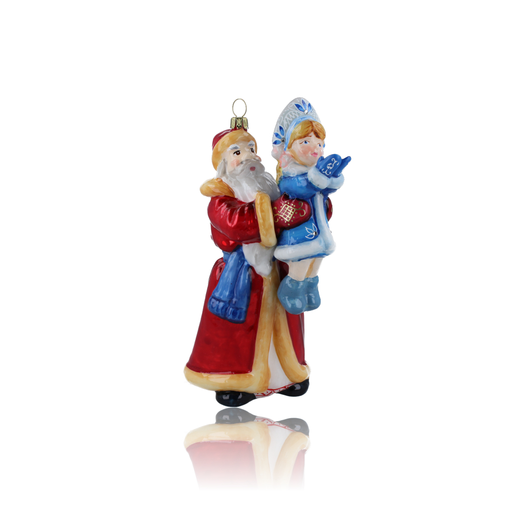 Santa with girl