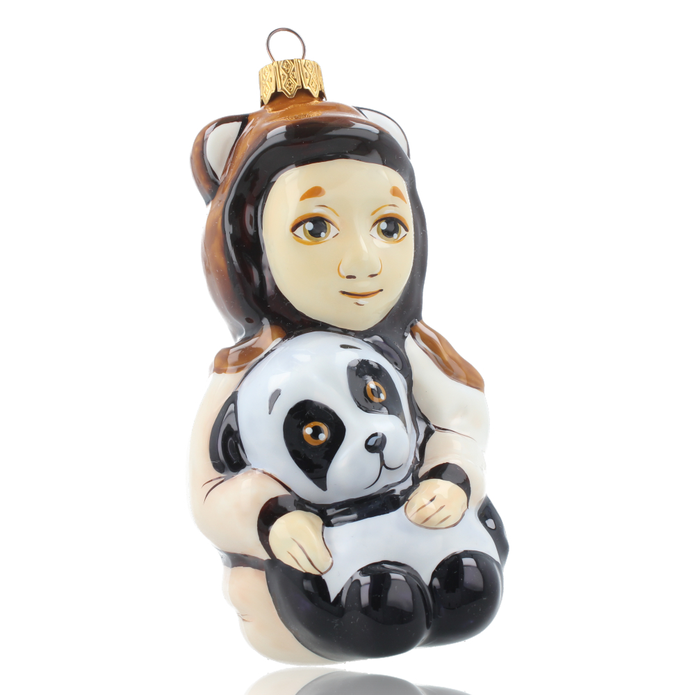 Child with panda